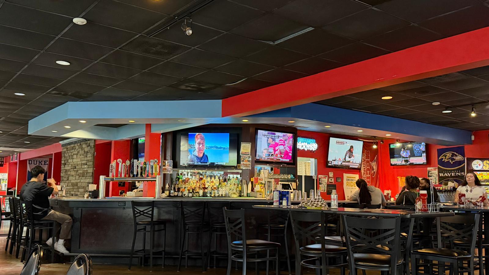 Rookie's Sports Bar Interior